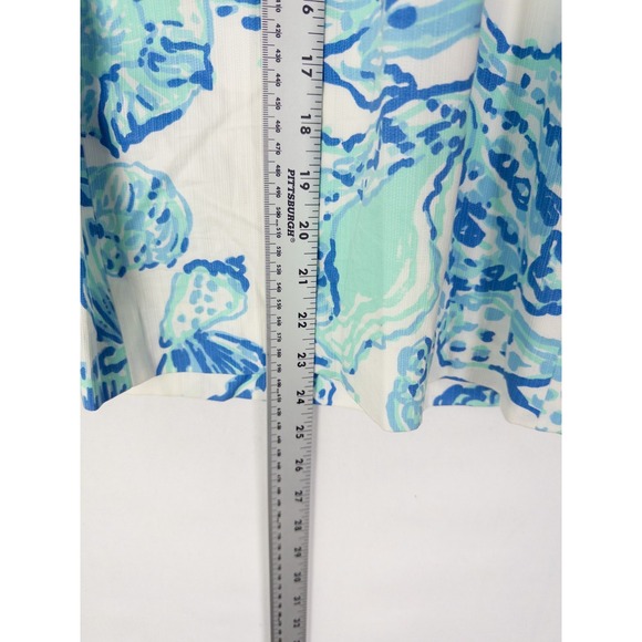 Lilly Pulitzer Shift Dress Womens 00 Cotton Emery Dress Vacations Resort Lined - Picture 3 of 6